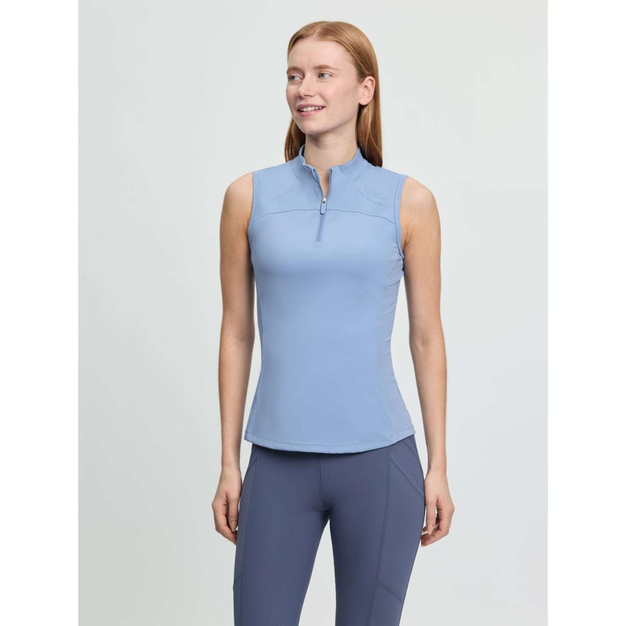 LeMieux Base Layer Airflow Sleeveless Powder Blue