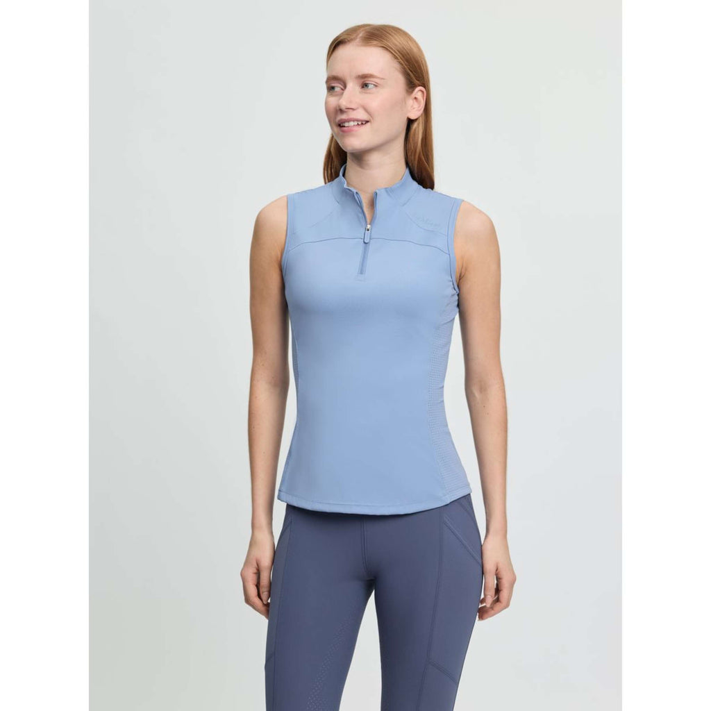 LeMieux Base Layer Airflow Sleeveless Powder Blue