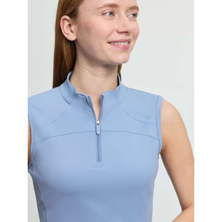 LeMieux Base Layer Airflow Sleeveless Powder Blue