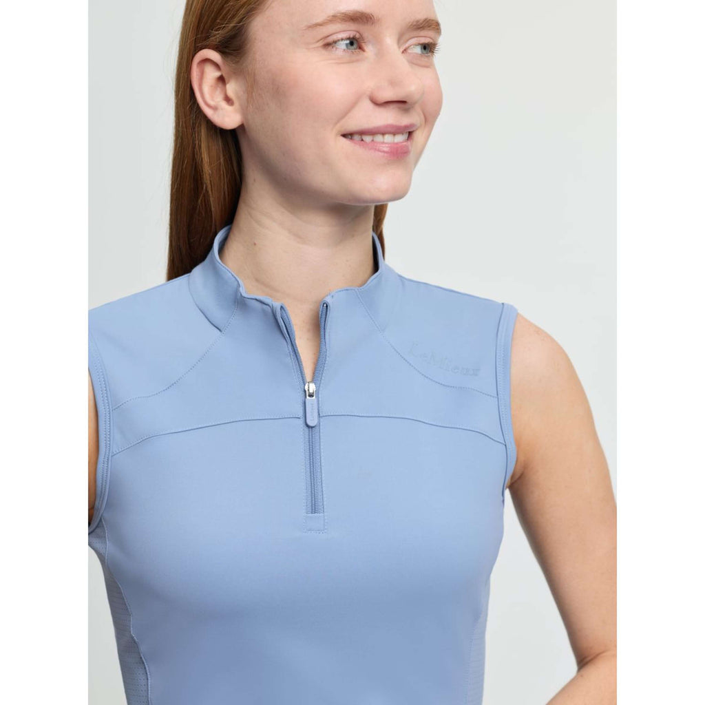 LeMieux Base Layer Airflow Sleeveless Powder Blue