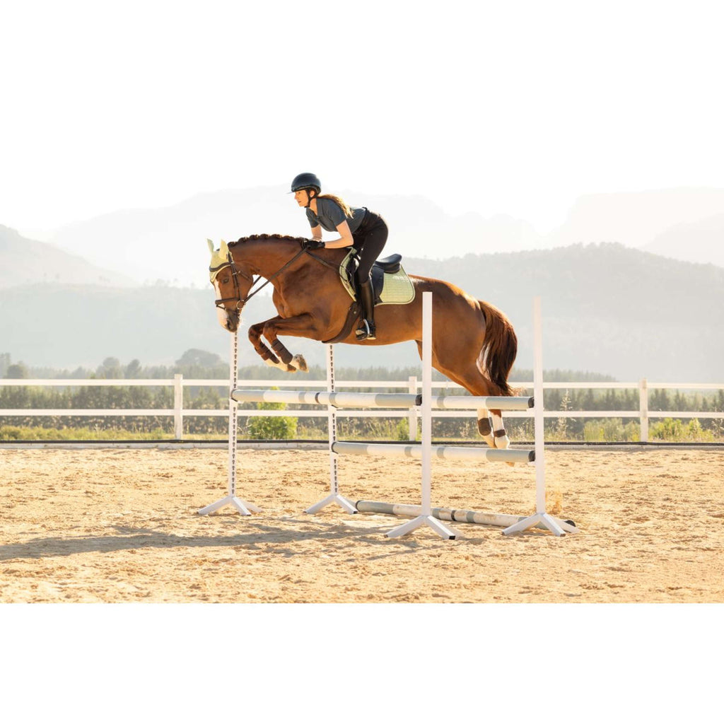 LeMieux Saddlepad Suede Close Contact Square Jumping Macaron