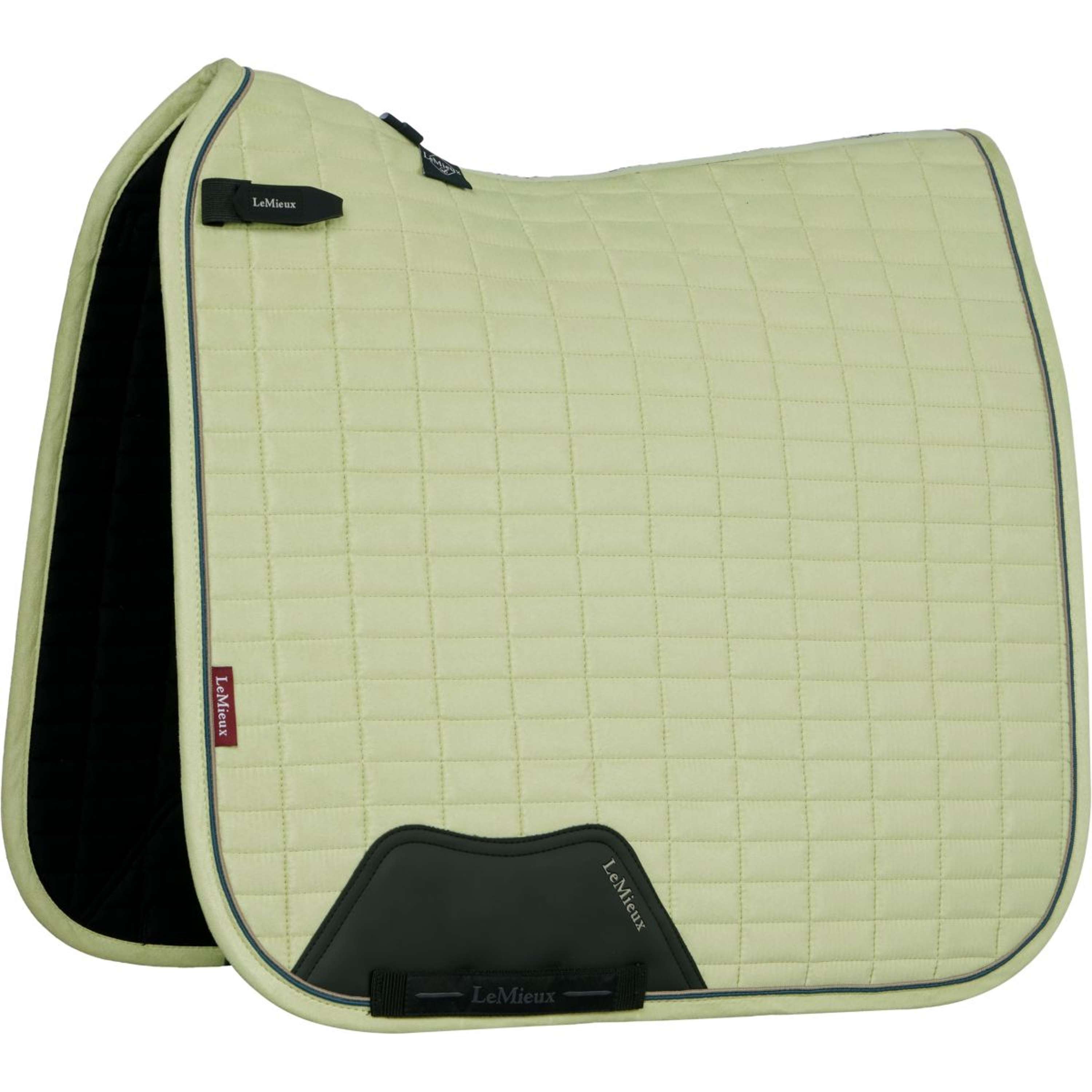 LeMieux Saddlepad Suede Square Dressage Macaron