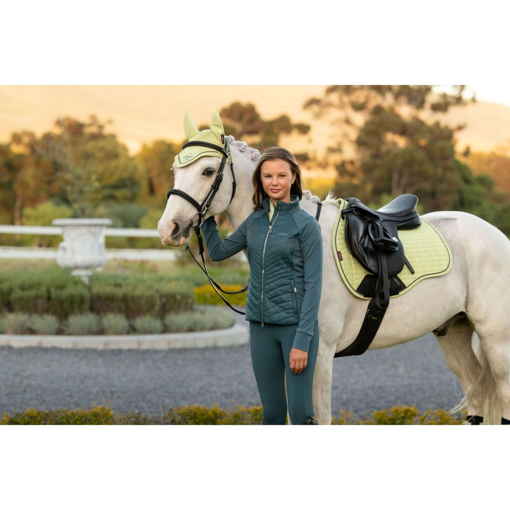 LeMieux Saddlepad Suede Square General Purpose Macaron