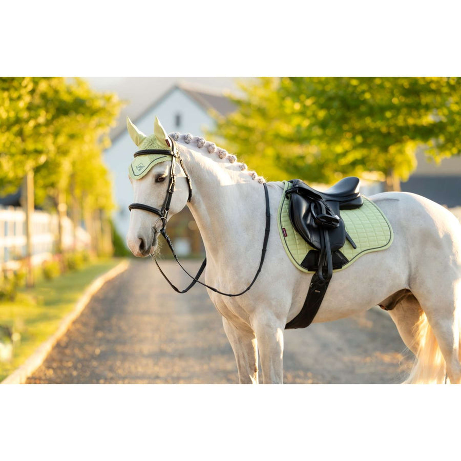 LeMieux Saddlepad Suede Square General Purpose Macaron