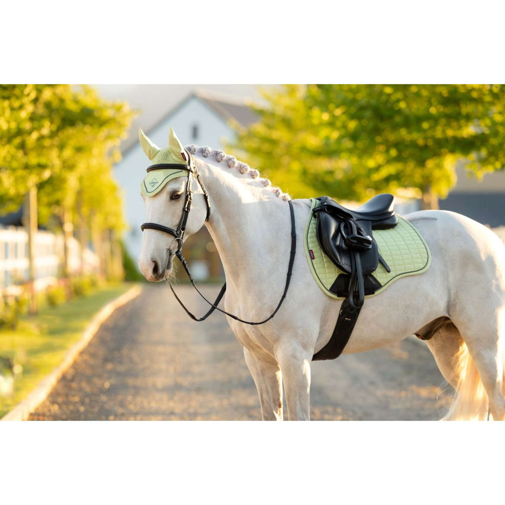 LeMieux Saddlepad Suede Square General Purpose Macaron