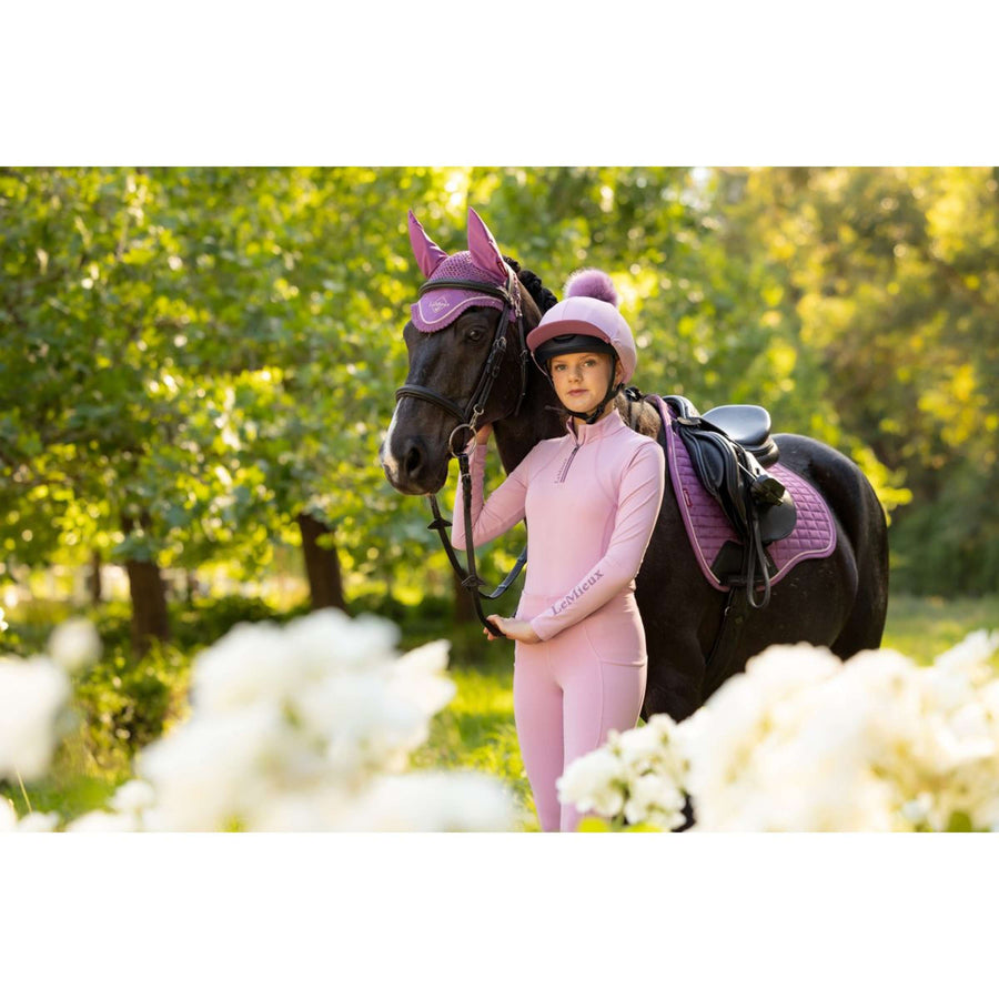 LeMieux Saddlepad Suede Square General Purpose Mallow