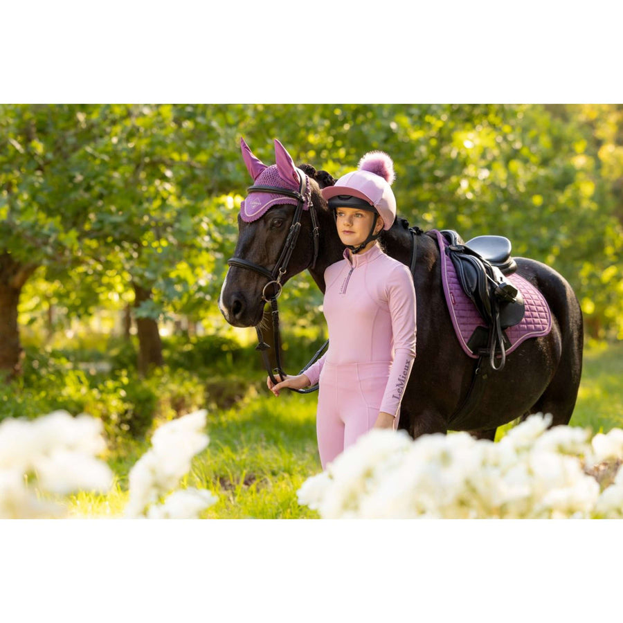 LeMieux Saddlepad Suede Square General Purpose Mallow