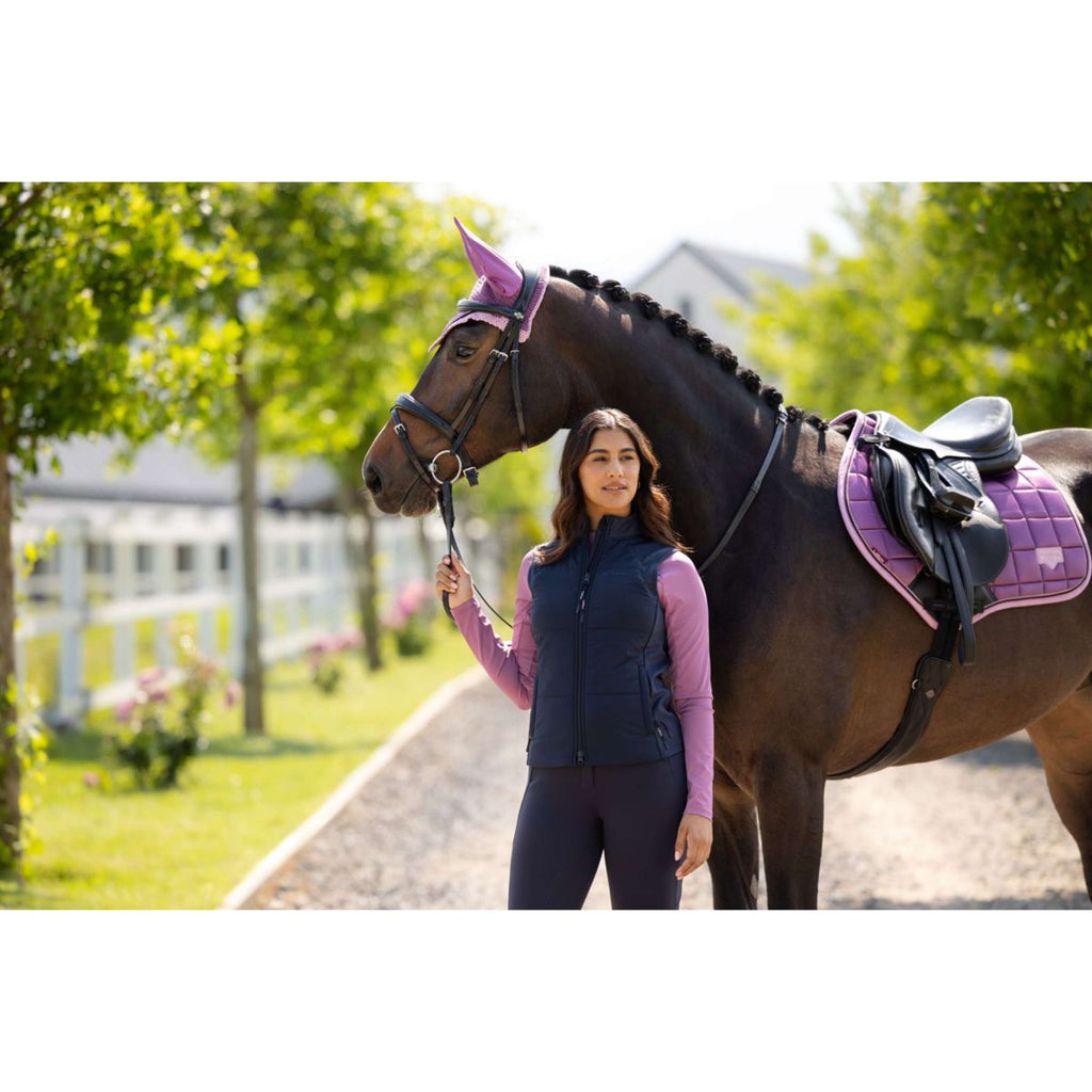 LeMieux Saddlepad Loire Classic Close Contact Square Jumping Mallow