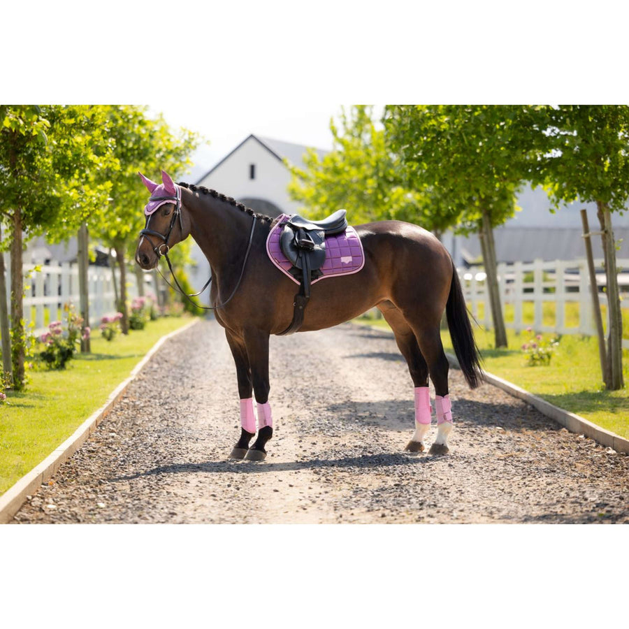 LeMieux Saddlepad Loire Classic Close Contact Square Jumping Mallow