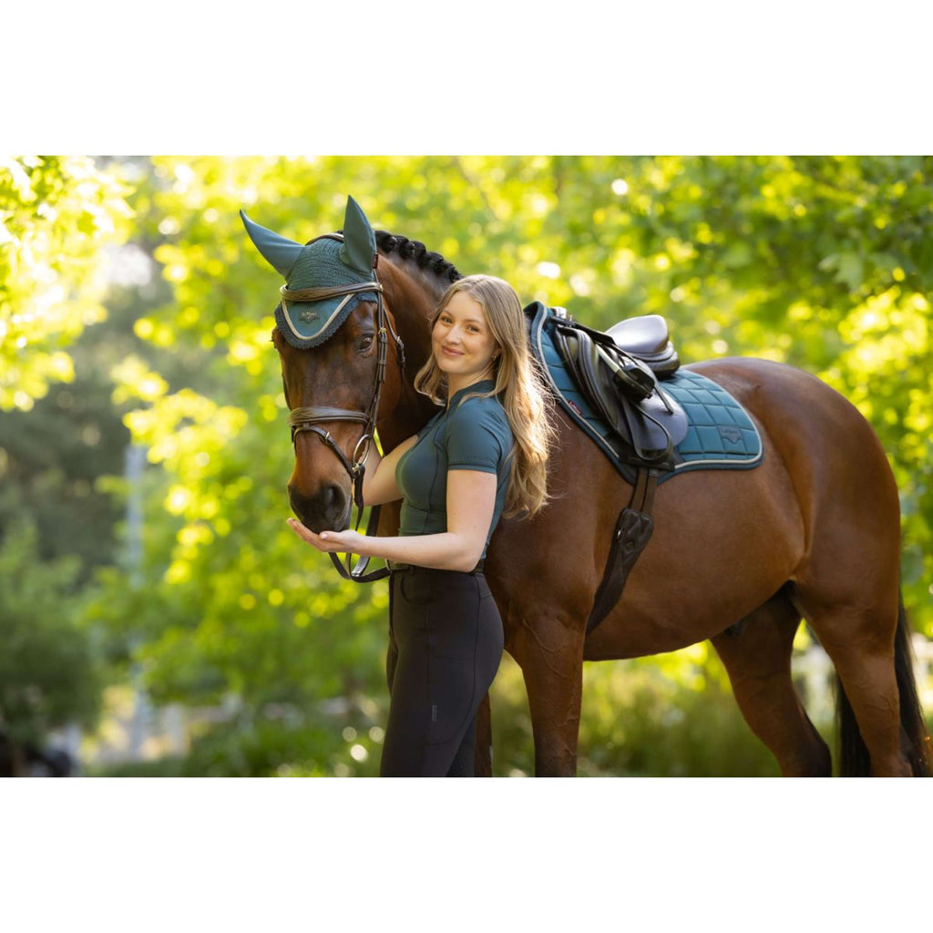 LeMieux Saddlepad Loire Classic Close Contact Square Jumping Jungle