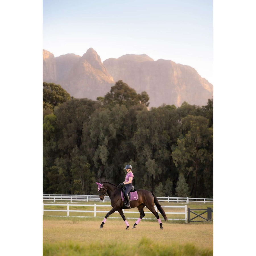 LeMieux Saddlepad Loire Classic Square Dressage Mallow
