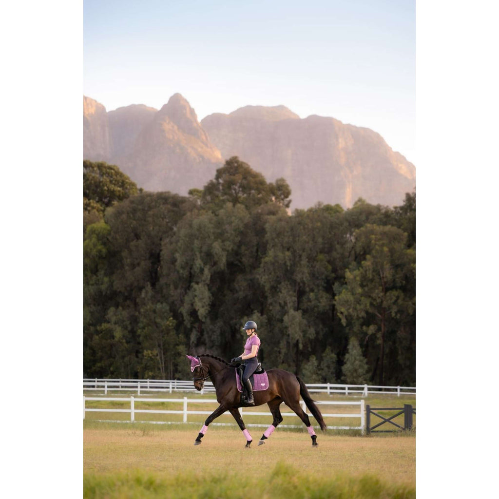 LeMieux Saddlepad Loire Classic Square Dressage Mallow
