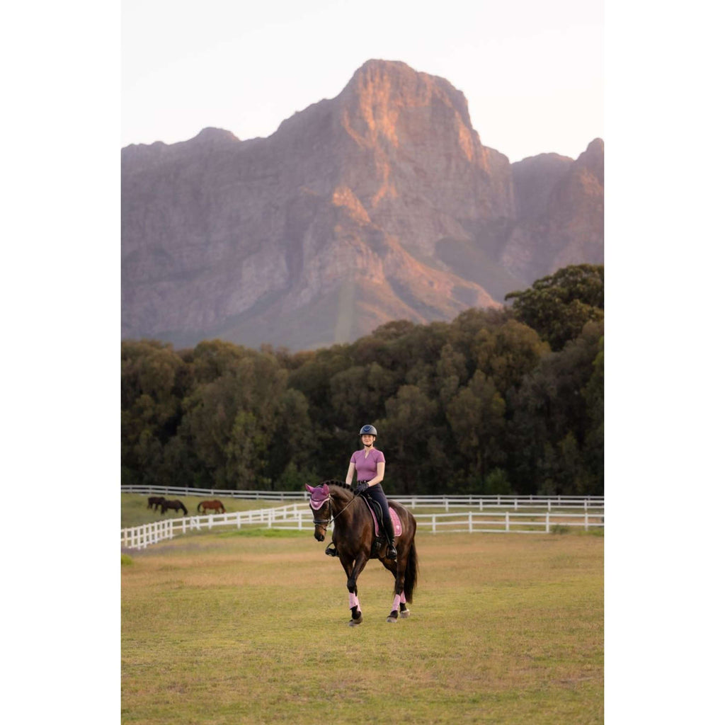 LeMieux Saddlepad Loire Classic Square Dressage Mallow