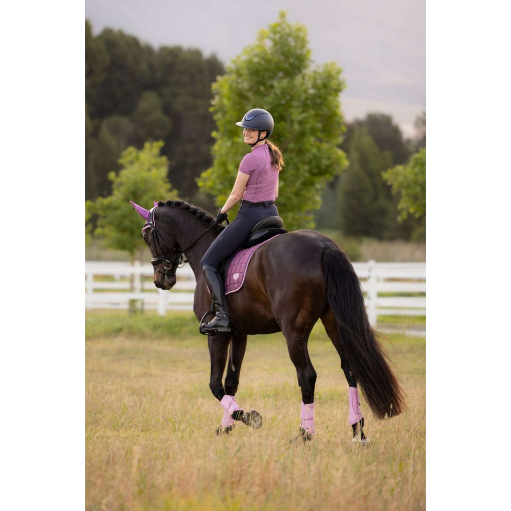 LeMieux Saddlepad Loire Classic Square Dressage Mallow