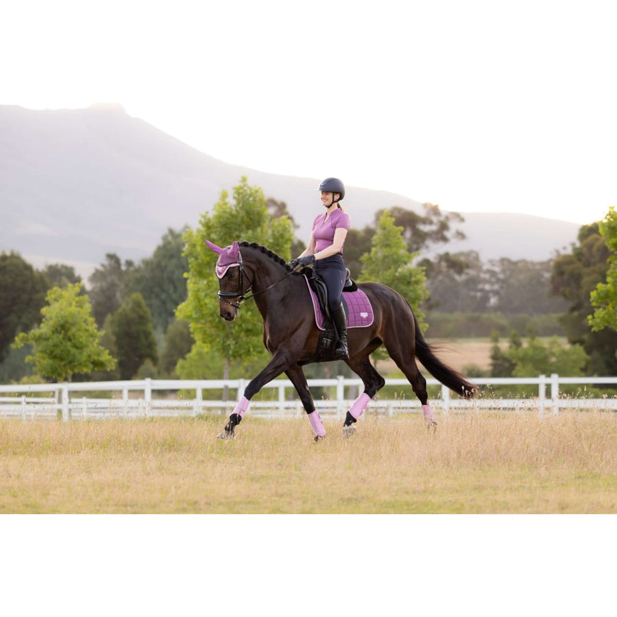 LeMieux Saddlepad Loire Classic Square Dressage Mallow