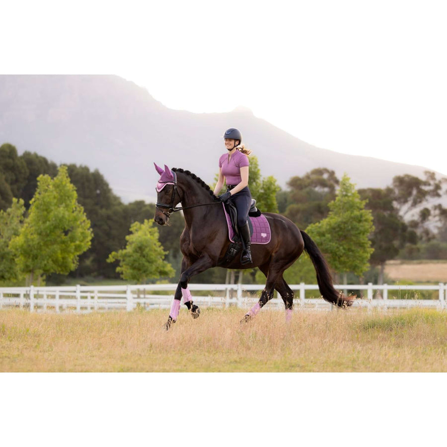 LeMieux Saddlepad Loire Classic Square Dressage Mallow