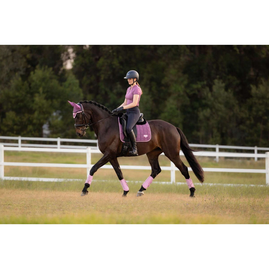 LeMieux Saddlepad Loire Classic Square Dressage Mallow