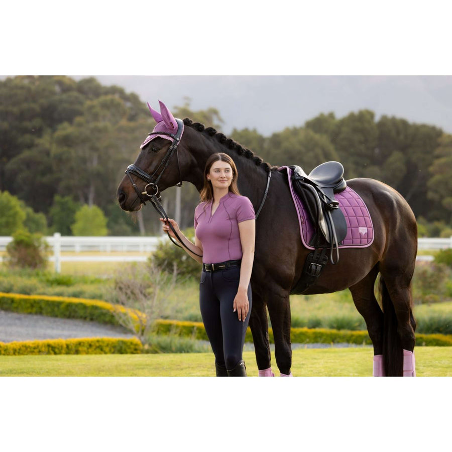 LeMieux Saddlepad Loire Classic Square Dressage Mallow