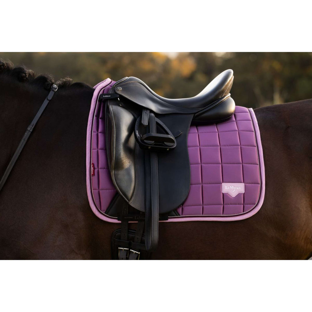 LeMieux Saddlepad Loire Classic Square Dressage Mallow