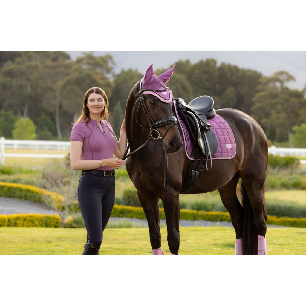 LeMieux Saddlepad Loire Classic Square Dressage Mallow