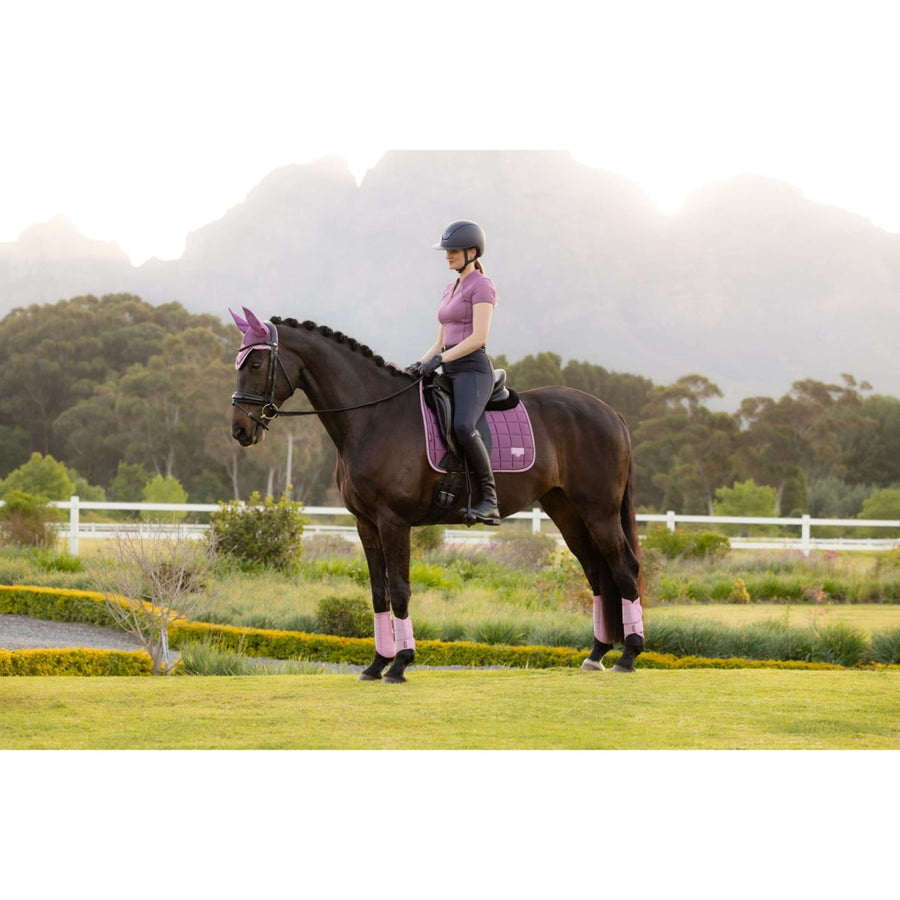 LeMieux Saddlepad Loire Classic Square Dressage Mallow