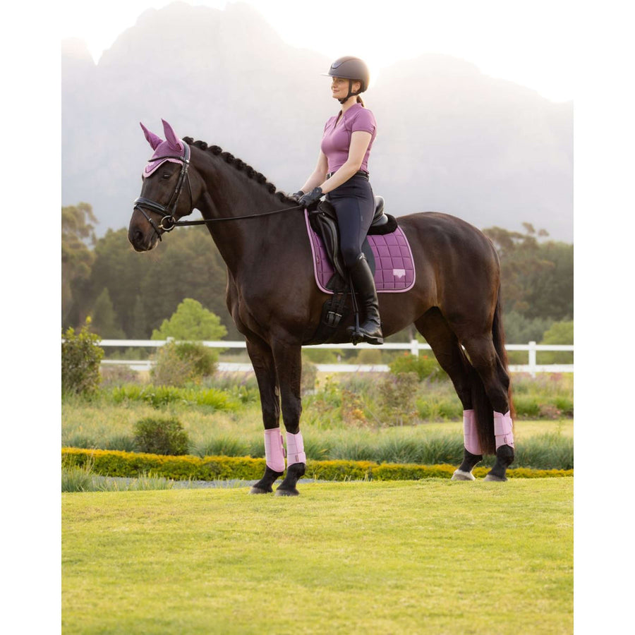 LeMieux Saddlepad Loire Classic Square Dressage Mallow