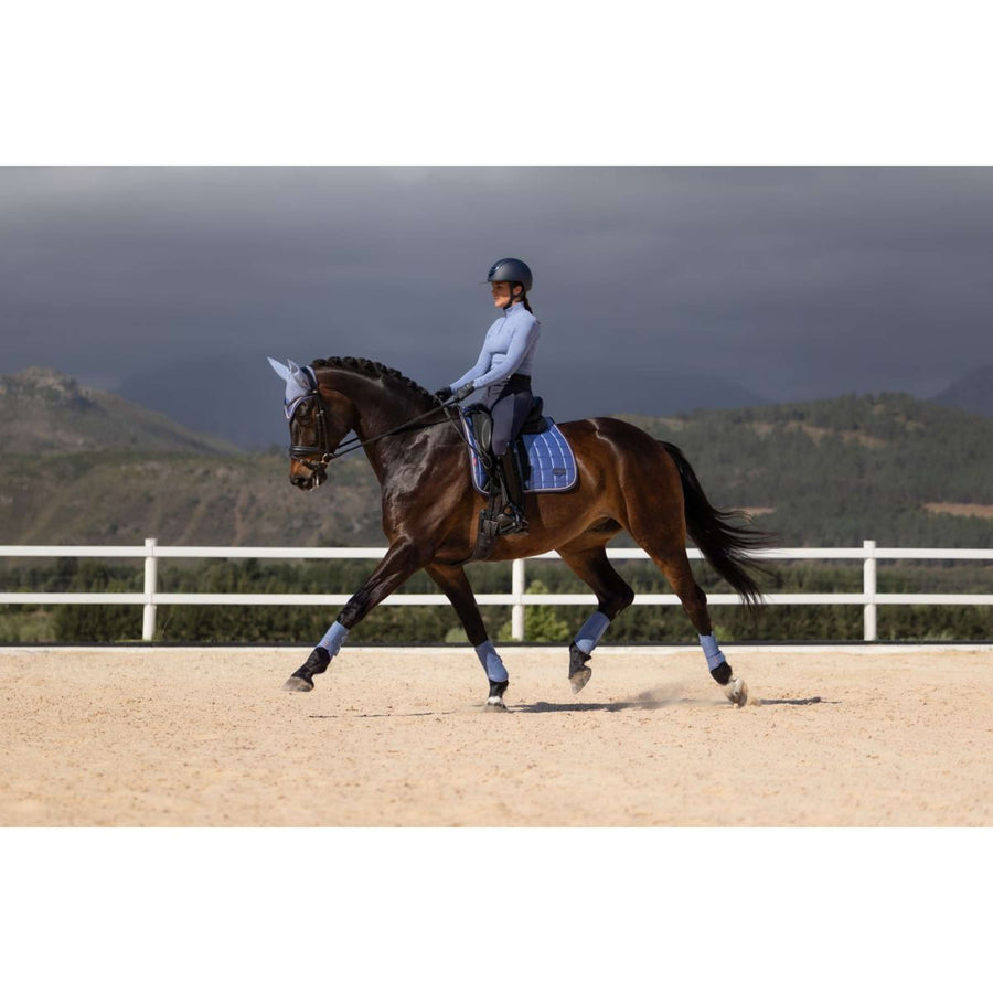 LeMieux Saddlepad Loire Classic Square Dressage Powder Blue