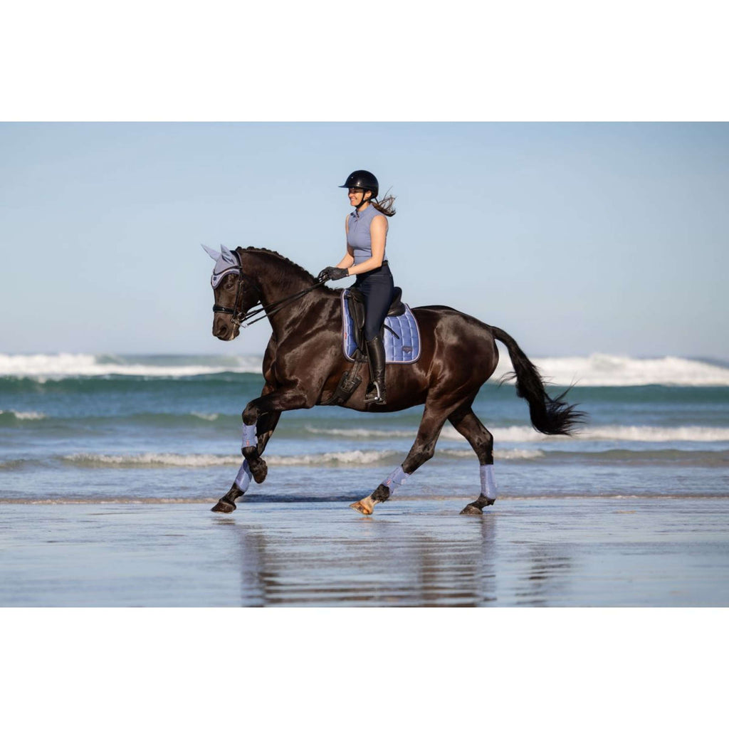 LeMieux Saddlepad Loire Classic Square Dressage Powder Blue