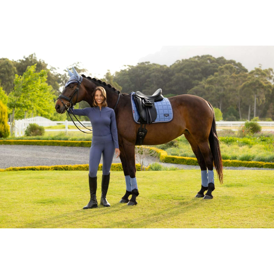 LeMieux Saddlepad Loire Classic Square Dressage Powder Blue