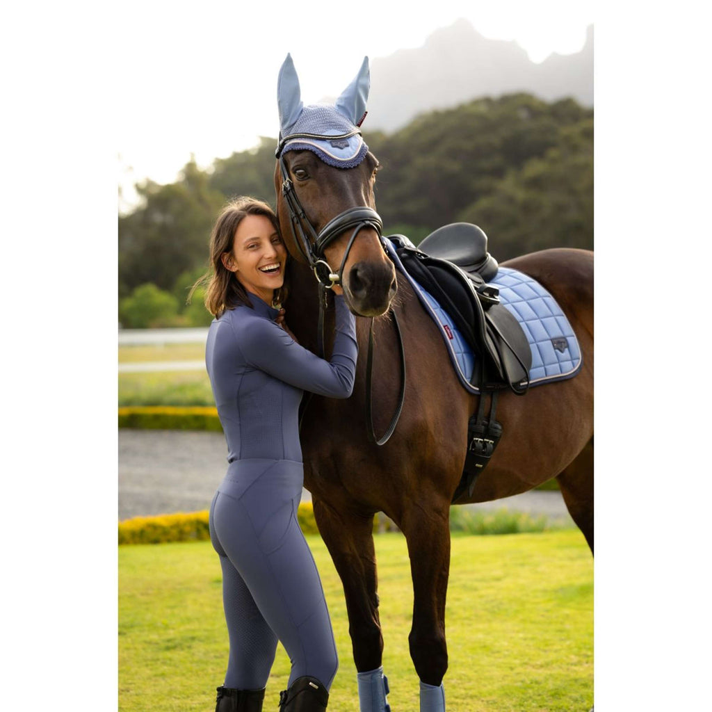 LeMieux Saddlepad Loire Classic Square Dressage Powder Blue