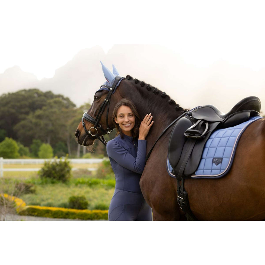 LeMieux Saddlepad Loire Classic Square Dressage Powder Blue