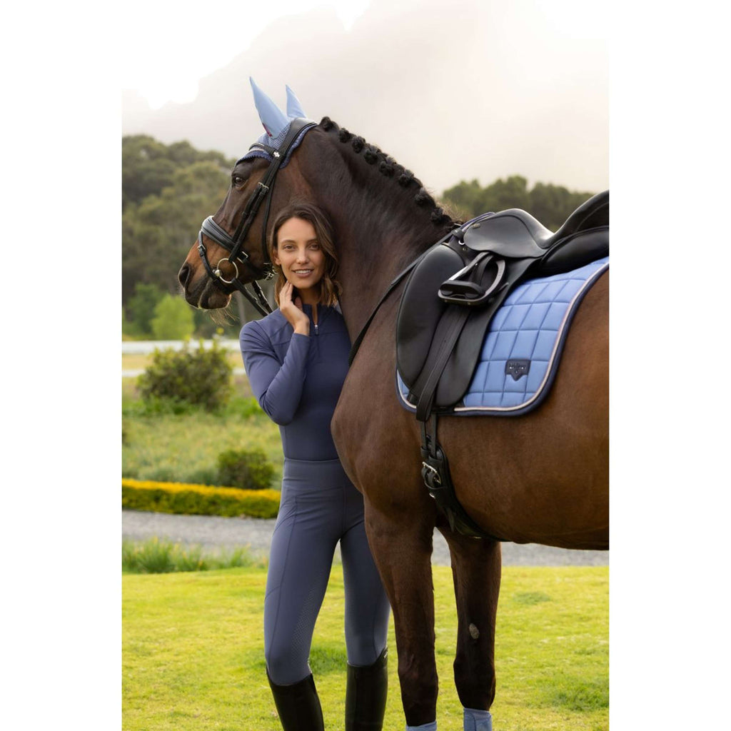 LeMieux Saddlepad Loire Classic Square Dressage Powder Blue