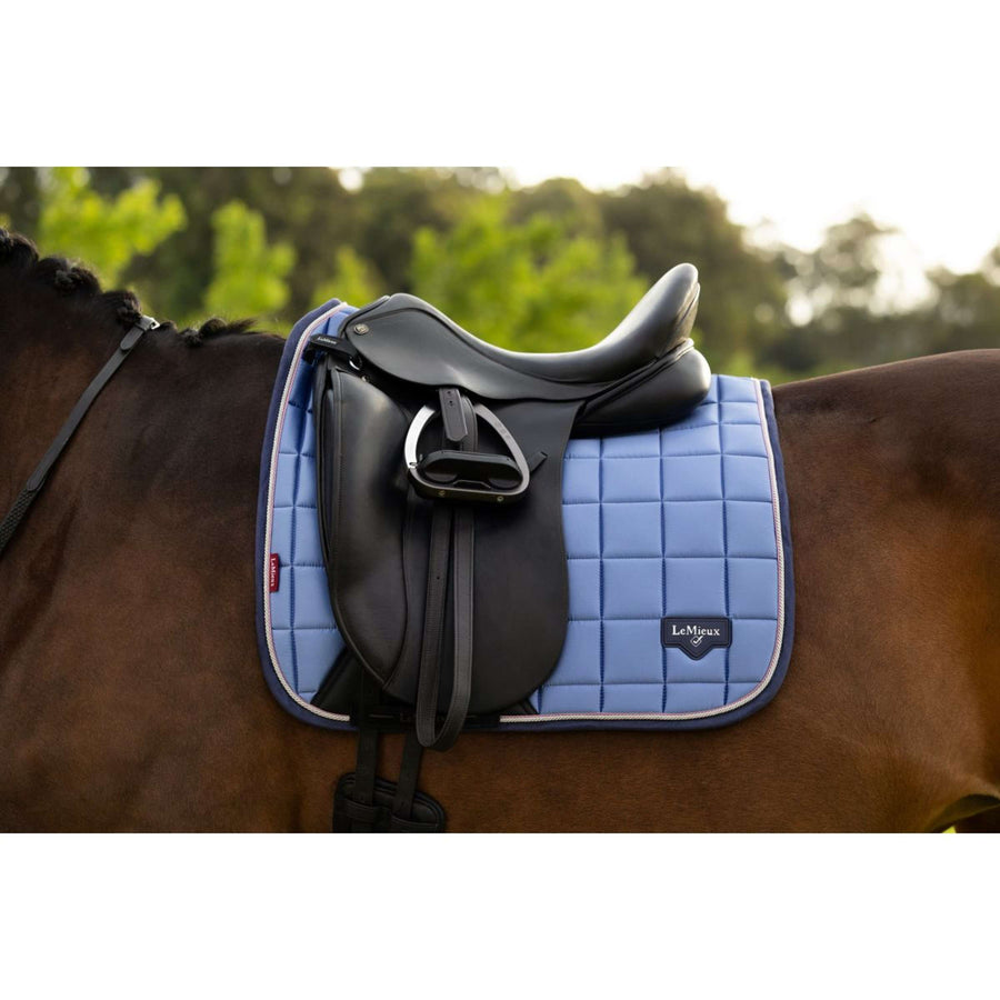 LeMieux Saddlepad Loire Classic Square Dressage Powder Blue