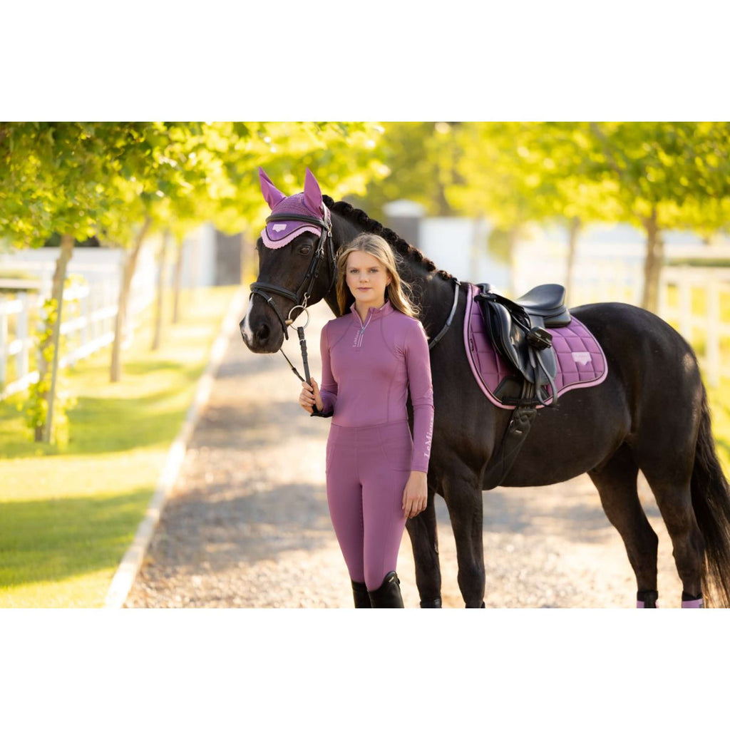 LeMieux Saddlepad Loire Classic Square General Purpose Mallow