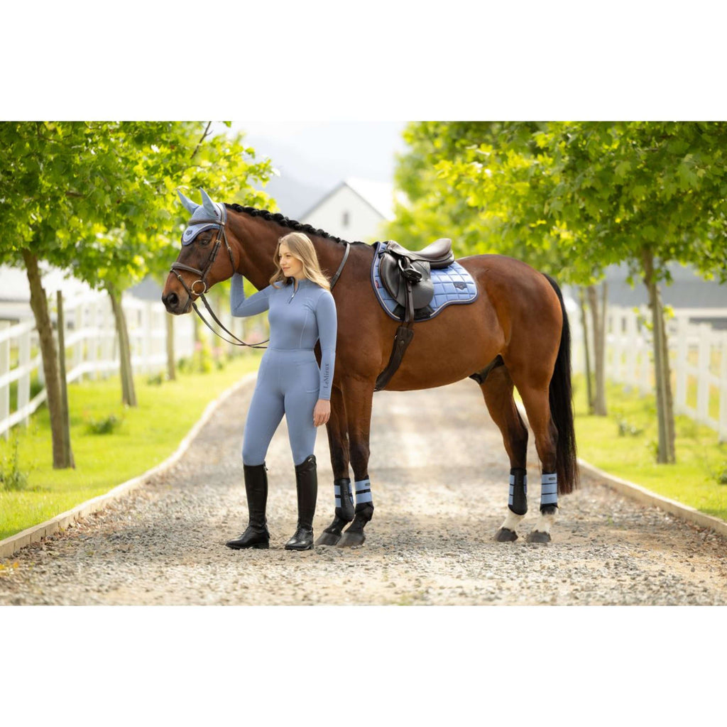 LeMieux Saddlepad Loire Classic Square General Purpose Powder Blue