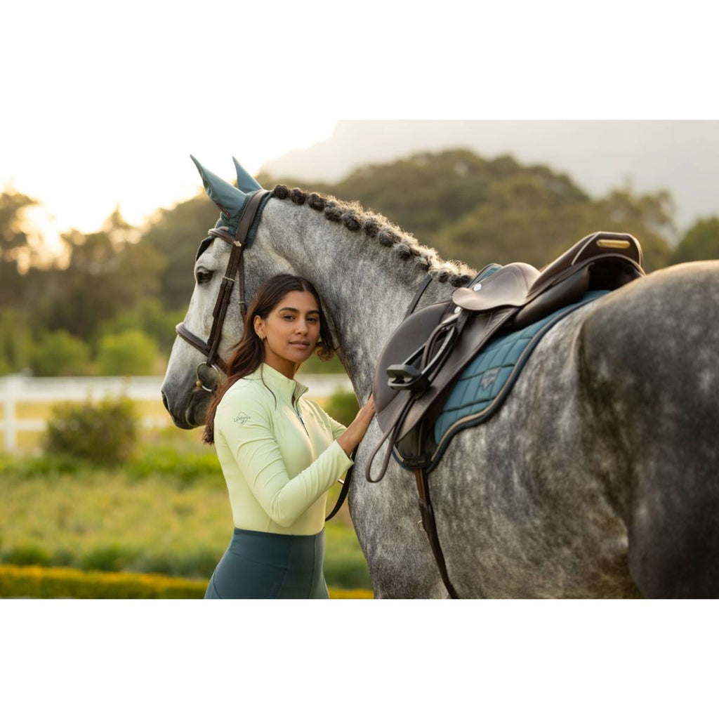 LeMieux Saddlepad Loire Classic Square General Purpose Jungle