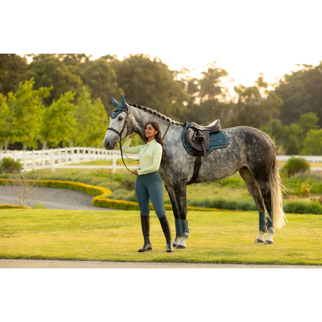 LeMieux Saddlepad Loire Classic Square General Purpose Jungle