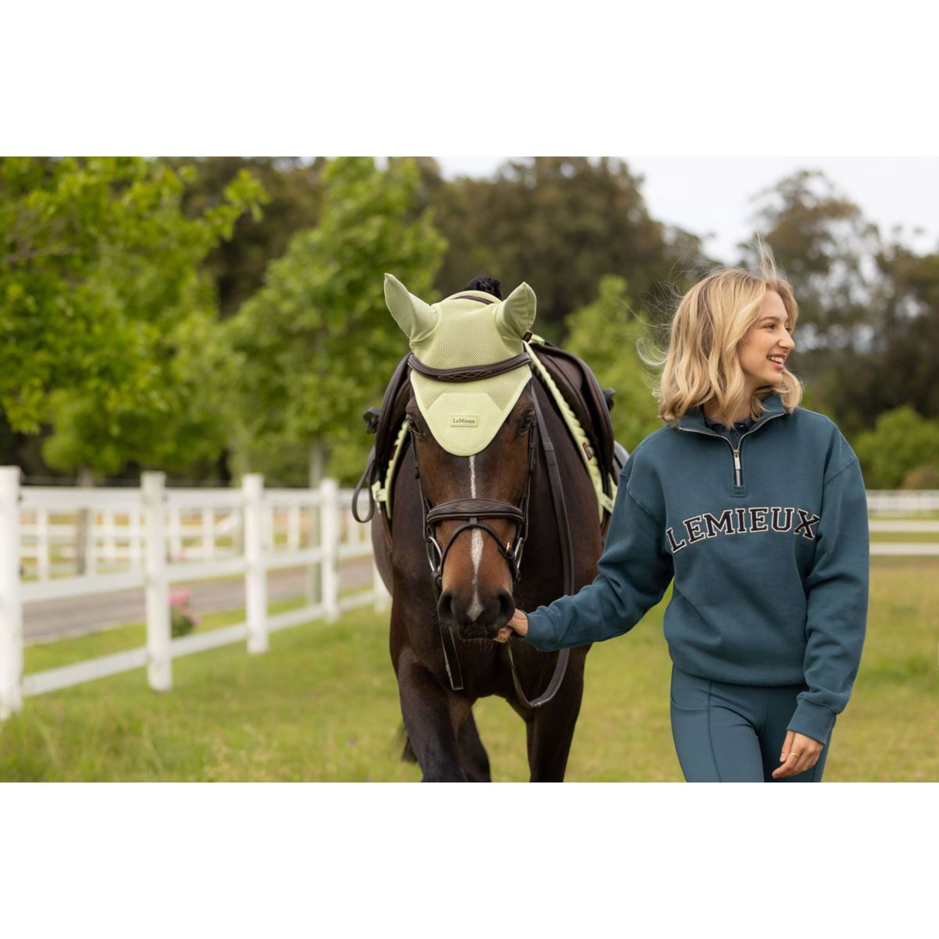 LeMieux Ear Bonnet Air-Tek Mesh Macaron