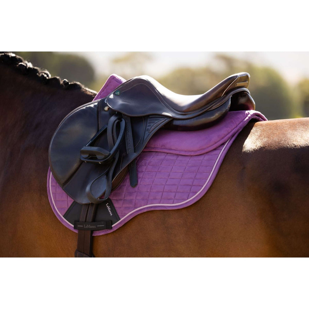 LeMieux Half Pad Suede Mallow