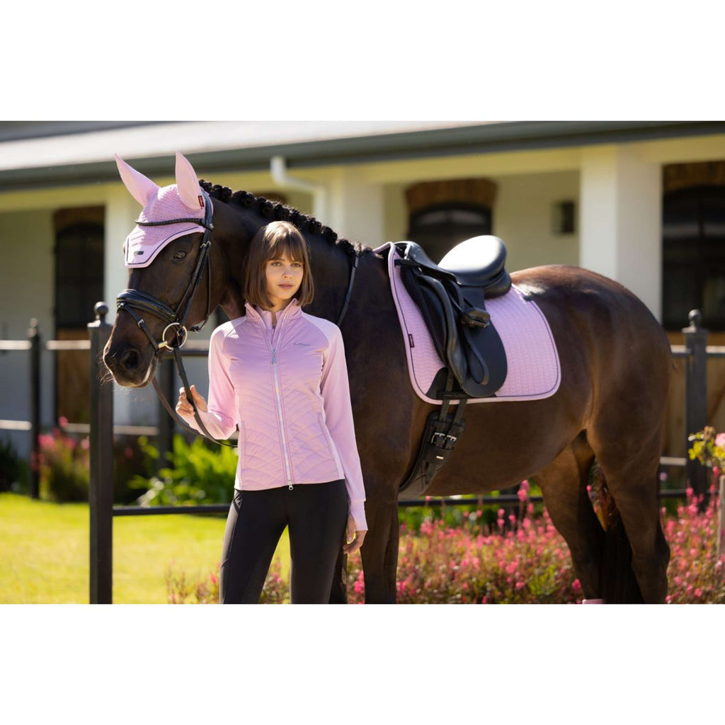 LeMieux Saddlepad Essence Square Dressage Fondant
