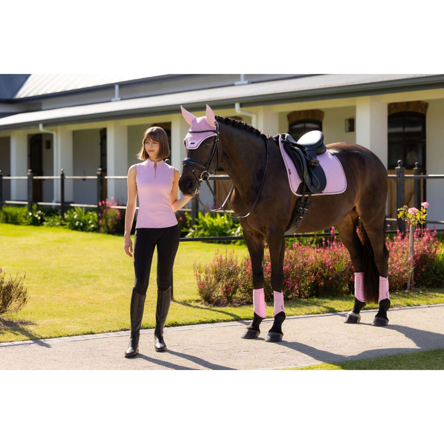 LeMieux Saddlepad Essence Square Dressage Fondant