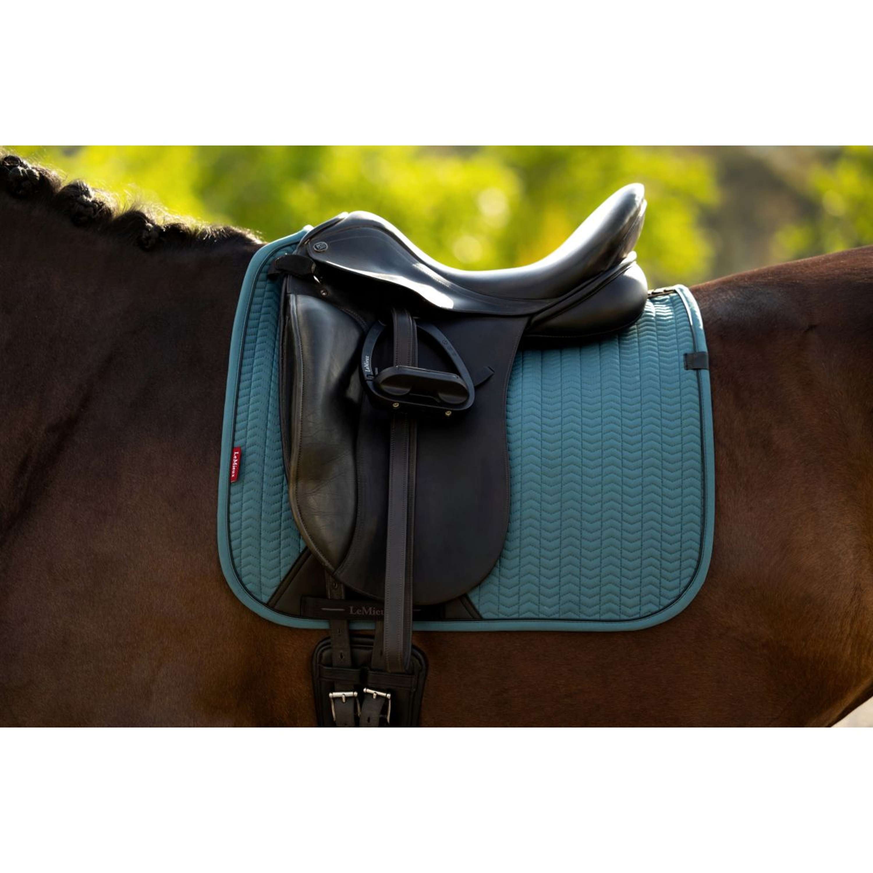 LeMieux Saddlepad Essence Square Dressage Jungle