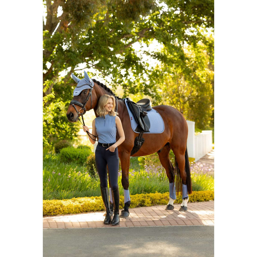 LeMieux Saddlepad Essence Square Dressage Powder Blue