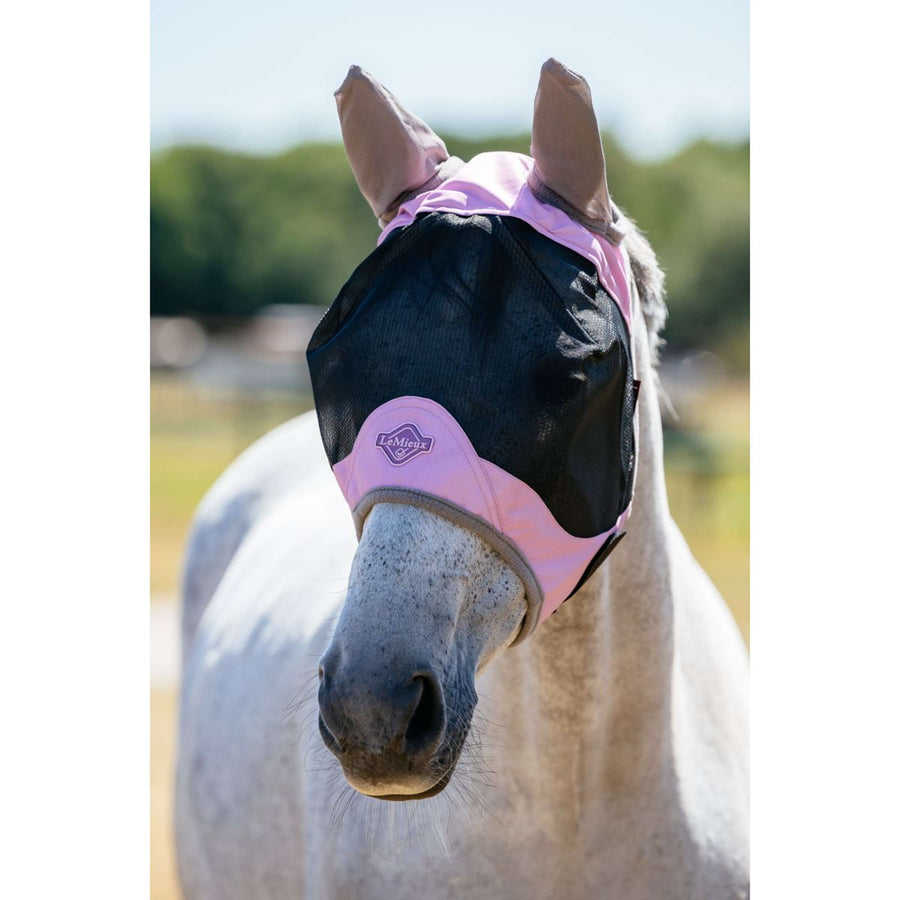 LeMieux Fly Mask Visor-Tek Fondant