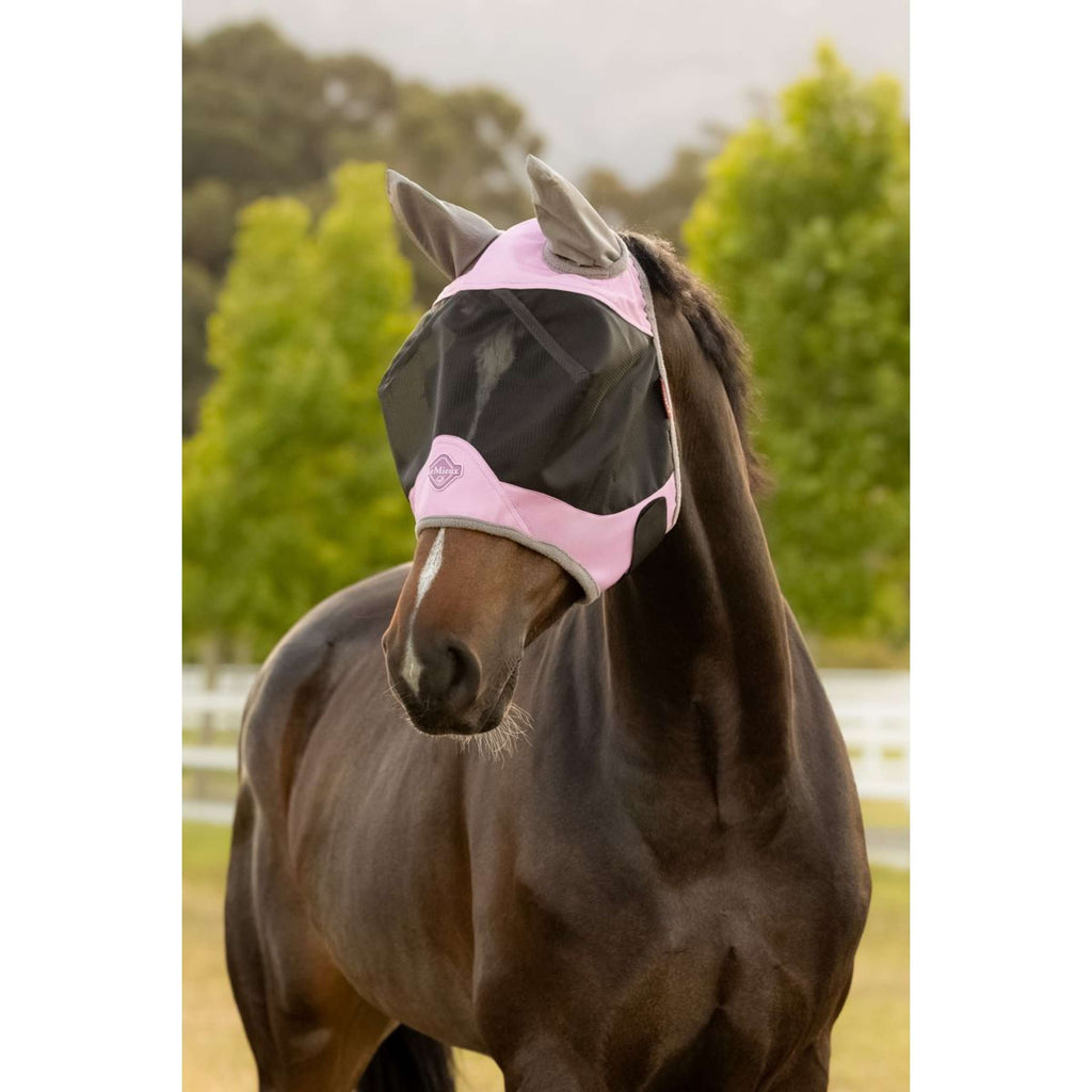 LeMieux Fly Mask Visor-Tek Fondant