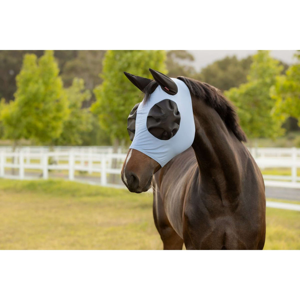 LeMieux Fly Mask Bug Relief Powder Blue