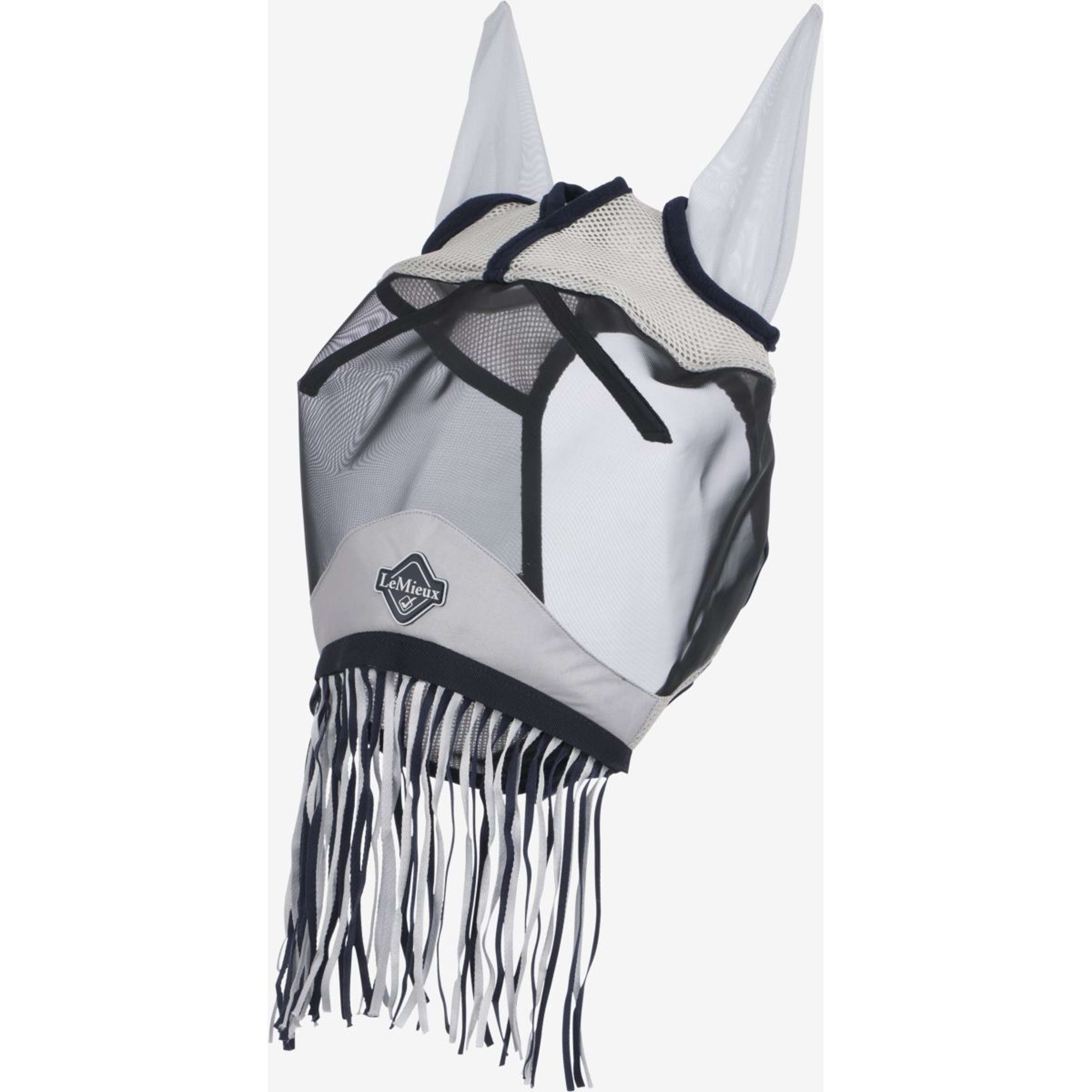 LeMieux Fly Mask Fringe Navy