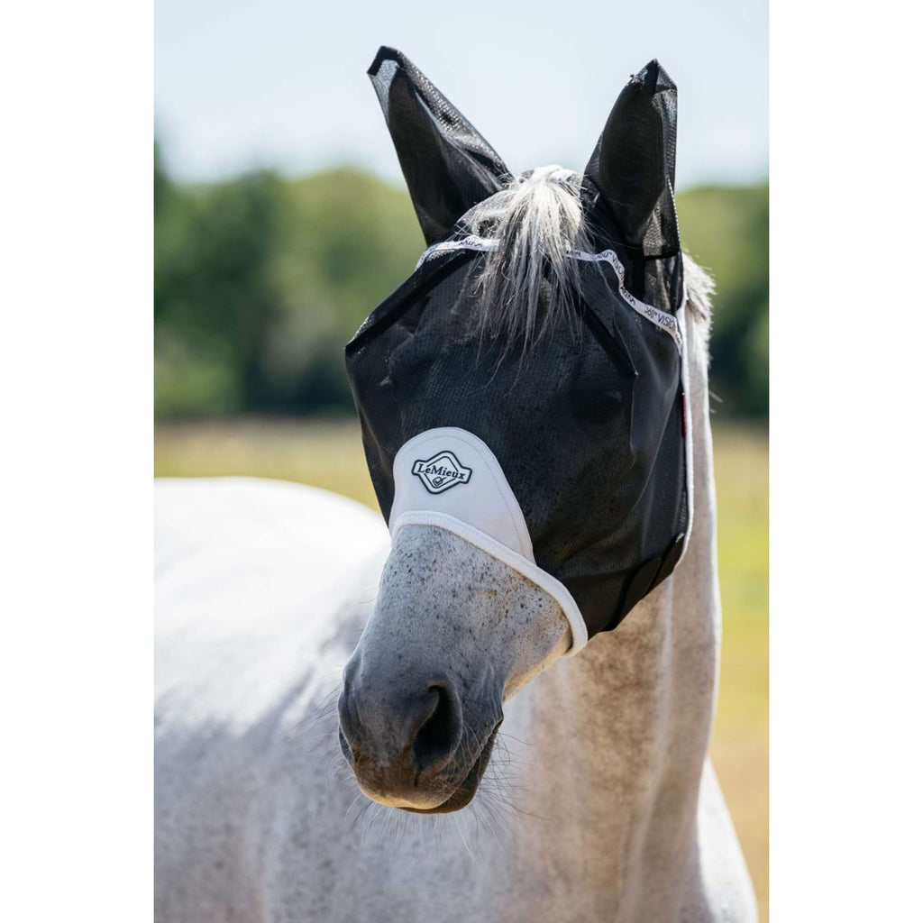 LeMieux Fly Mask 360 Vision Grey