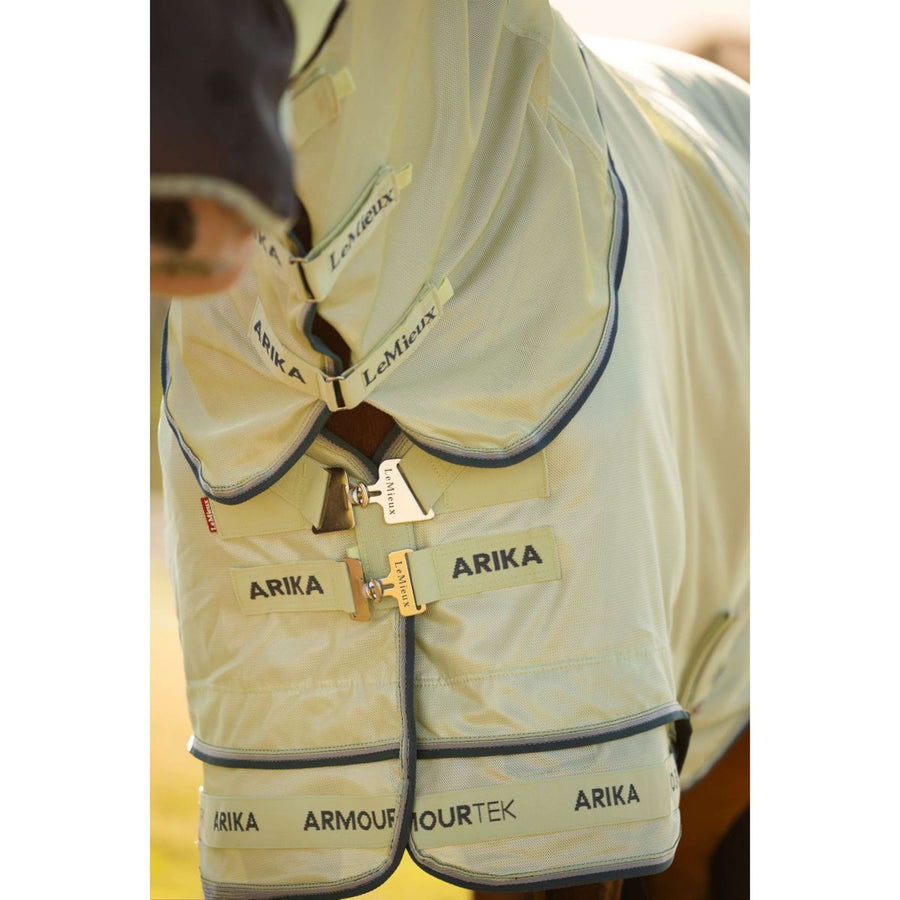 LeMieux Fly Rug Arika Armour-Tek Removable Neck Macaron