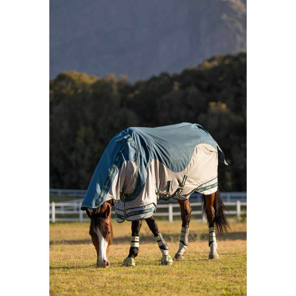 LeMieux Fly Rug Arika Camo Shower-Tek Removable Neck Jungle